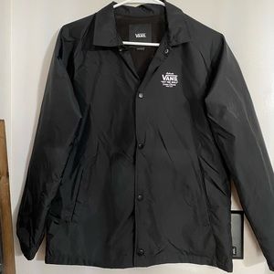 Boys Large Black Vans Jacket. Only worn once